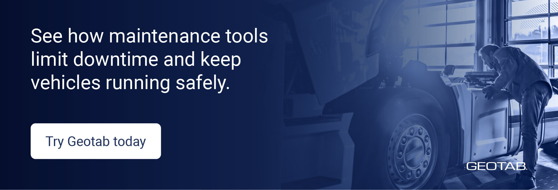 See how maintenance tools limit downtime and keep vehicles running safely and try Geotab today